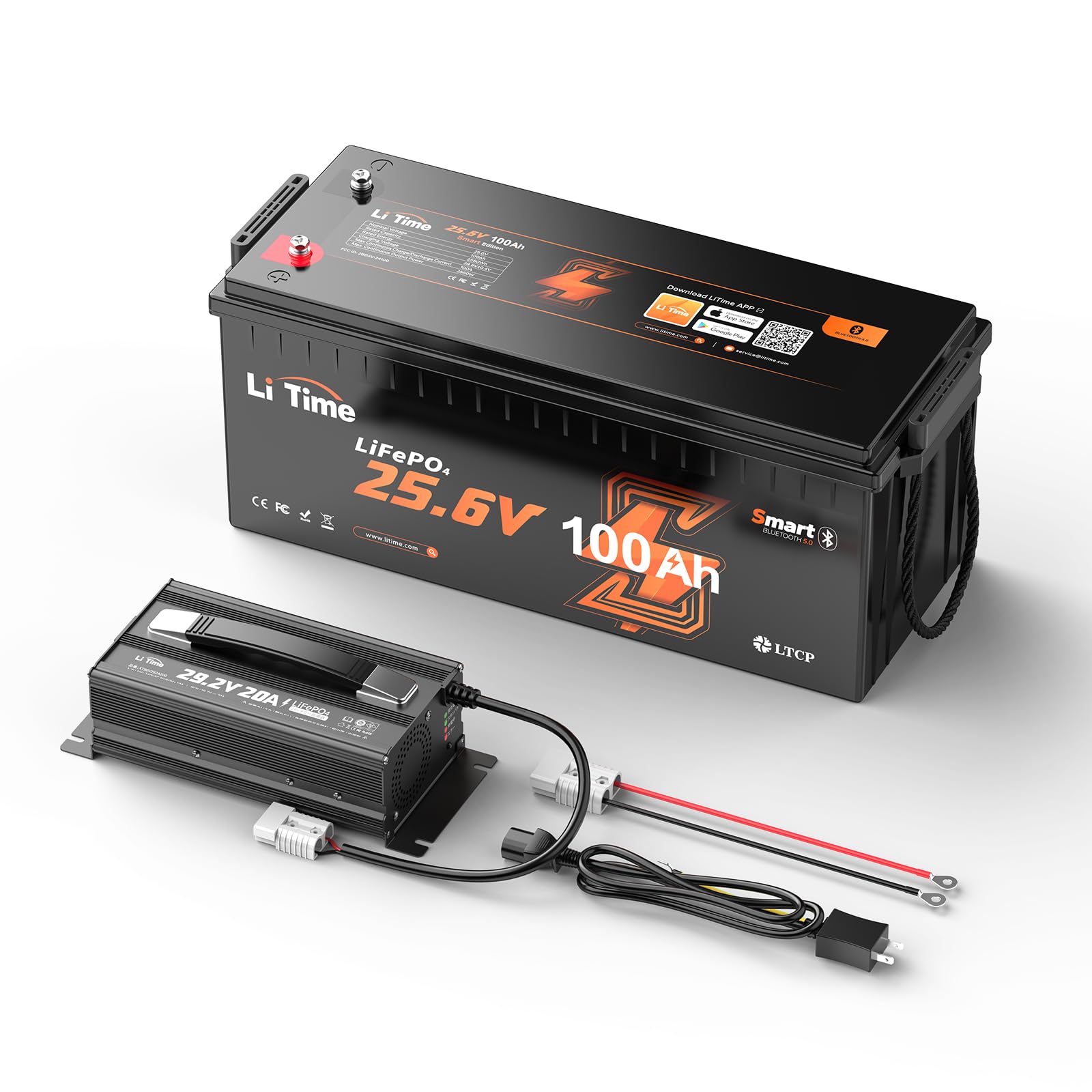 Amazon | LiTime 24V 100Ah Bluetooth リン酸鉄リチウムイオン Amazon | LiTime 24V 100Ah Bluetooth リン酸鉄リチウムイオン